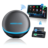AiBox Android 12 Inalámbrico CarPlay AI Box con SIM 4G 8+128G Qualcomm Snapdragon 665