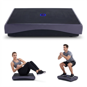 <span class=keywords><strong>Plateforme</strong></span> de vibration lymphatique électrique à 1-99 niveaux pour entraînement corporel complet à domicile, machine de fitness et d'exercice - Product Image 1