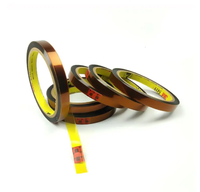 Ruban adhésif en polyimide 3M 5419 0,069 mm, silicone, anti-statique, haute température, doré, faible électrostatique, pour la protection des circuits imprimés lors de la soudure par refusion