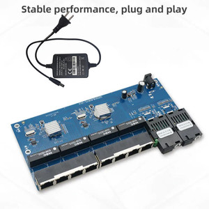 สวิตช์ Xicom Gigabit 8 พอร์ต 2 ไฟเบอร์ โหมดเดี่ยว SC แบบต่อพ่วงได้ พร้อมพอร์ตแบบเรียงซ้อน - Product Image 3