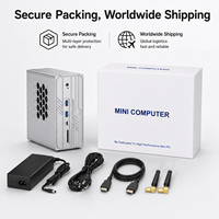 OEM ODM AMD Ryzen AI Max+ 395 Mini PC dengan hingga 128GB LPDDR5X dan 126 TOPS, PC Faktor Bentuk Kecil untuk Tugas Pelatihan Model AI