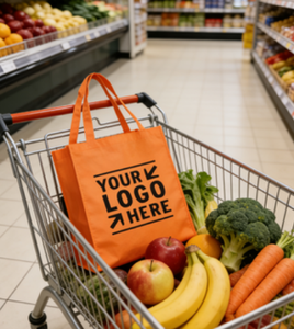 Sac à main de shopping en PP laminé non tissé écologique et recyclable en gros avec impression de logo personnalisé - Product Image 3