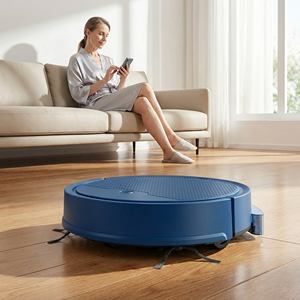 เครื่องดูดฝุ่นอัจฉริยะ 1200pa แบบอัตโนมัติ 3-in-1 สำหรับใช้ในบ้านและโรงแรม พร้อมถังเก็บน้ำ - Product Image 1