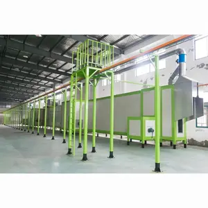 New Aluminum Powder Paint Coating Production Line with Curing and Drying Ovens Featuring New Motor PLC Engine Core Components