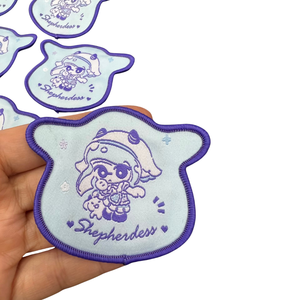 Insignes de broderie d'étiquettes tissées personnalisées Conception de logo personnalisé <span class=keywords><strong>Tissu</strong></span> haute densité <span class=keywords><strong>pour</strong></span> vestes chemises pantalons sacs chapeaux vêtements - Product Image 4