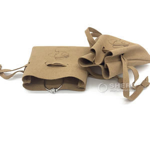 กระเป๋าเครื่องประดับไมโครไฟเบอร์กระเป๋าถุงที่มีโลโก้ - Product Image 6