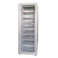 Fabricant de glace solaire commercial 298L DC 24V, congélateur vertical, fabrication de blocs de glace DIY, machine à fabriquer de la glace 90 kg par 24 heures, panneau solaire