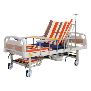 Zhongquan Nursing <b>Bed</b> Manual Single Crank Full Length With Back And <b>Leg</b> <b>Support</b> For Elderly Care Home Use - Product Image 3
