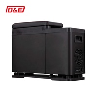 CNDE Araba Kamyon Karavan 8L/15L 12V/24V Şarj Edilebilir Kompresörlü Buzdolabı Kamp Mini Piknik Buzdolabı Beyaz CE Sertifikalı 1 Yıl Garantili