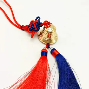 High-Quality Automobile Pendant Brass Handicraft Chinese Knot Automobile Decoration Hanging Bell