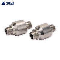 Raccords rotatifs hydrauliques DN, unions pivotantes en acier inoxydable, connexion filetée mâle x mâle BSP, traversée droite universelle pour tuyaux