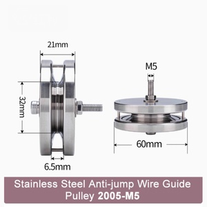 Poulie anti-saut en céramique diamètre extérieur 60mm SG2005 certifiée ISO9001 OEM Garantie 1 an pour le tréfilage - Product Image 6