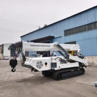 Grue araignée blanche 8t sur mesure, certifiée CE, pour travaux de levage en intérieur dans des espaces étroits – Vente directe usine