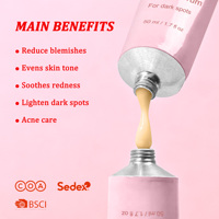 Sérum de soin de la peau correcteur de taches brunes en marque propre, alpha-arbutine, réduit les imperfections, correcteur d'acné, sérum éclatant correcteur de taches brunes