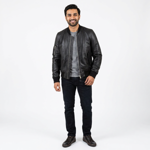 Veste de motocross pour homme de la meilleure qualité, nouvelle arrivée, respirante, imperméable, en textile noir, veste de moto pour l'hiver, motif lettres - Product Image 1