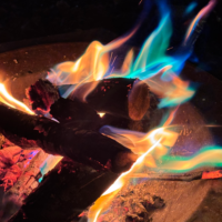 Paquets de changement de couleur de feu de poudre de feu magique pour le camping en plein air et Bonfiress avec les certifications CE et TRA