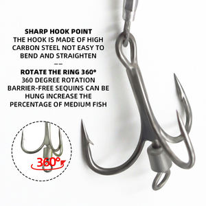 KOMCAMCIS-<span class=keywords><strong>Flotteur</strong></span> <span class=keywords><strong>de</strong></span> poisson-chat prêt à l'emploi en mousse EVA <span class=keywords><strong>avec</strong></span> <span class=keywords><strong>ligne</strong></span> en acier 2 hameçons aigus pour la pêche, OEM, nouveau modèle E11 - Product Image 5