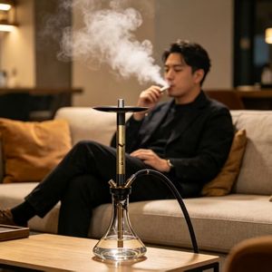 Cachimba Rusa de Vidrio Premium con Espejo, Estilo Moderno, Ecológica, Duradera, Humo Suave - Product Image 6