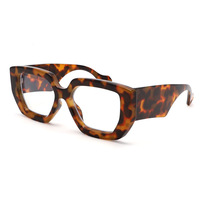 Lunettes de vue modernes rétro de style européen et américain pour femmes, monture intégrale, verres anti-lumière bleue, élégantes et polyvalentes, inspirées d'Instagram