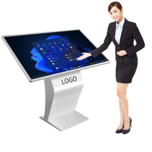 Self-service Inquiry Display 43/49 Inch Advertising Playing Equipment <b>Stand</b> Display <b>Screen</b> for Self-service Business Rental - Product Image 5