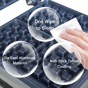 Heavybao Commercial <span class=keywords><strong>Gaufrier</strong></span> Baker <span class=keywords><strong>Gaufrier</strong></span> industriel Machine pour équipement de cuisine - Product Image 3