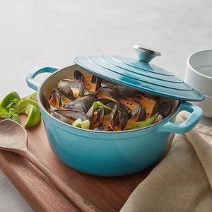 Casserole en <span class=keywords><strong>fonte</strong></span> <span class=keywords><strong>émaillée</strong></span> de haute qualité pour la cuisine à domicile - Product Image 6