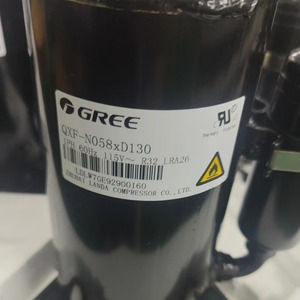 Compresseur de réfrigération Gree QXF-N058xD130 1Ph 60Hz 115V R32 pour climatisation et stockage frigorifique - Product Image 1