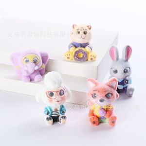 Figurine en résine Zootopia 2, modèle de jouet, boîte mystère, décoration pour bébé, petit cadeau, produit populaire en ligne, en promotion - Product Image 3