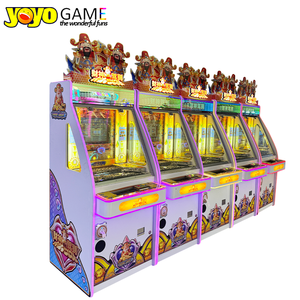 Grande machine de divertissement d'arcade en métal, commerciale, avec garantie 1 an, jeu de poussée de pièces Magician, grue et loterie anglaise, <span class=keywords><strong>pour</strong></span> enfants - Product Image 1