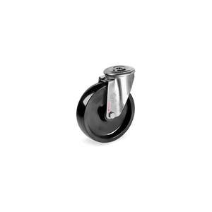 TELLURE ROTA - 676703 Roues pleines en résine thermodurcissable, support pivotant avec trou de boulon type NLX-largeur de roue 35mm, ø 125 mm (Qt - Product Image 1