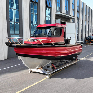 <span class=keywords><strong>Bateau</strong></span> de <span class=keywords><strong>pêche</strong></span> en <span class=keywords><strong>aluminium</strong></span> Allheart 6,68 m/22 pieds avec cabine et passerelle latérale pour le sport - Product Image 1
