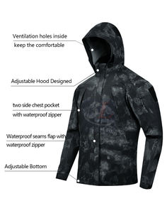 防水迷彩戦術ジャケット＆パンツ |   3L ソフトシェルハンティングギア（男女兼用） |   アウトドア戦闘服 - Product Image 2