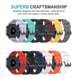 Correa de Silicona para Huawei Watch <span class=keywords><strong>GT</strong></span> 2 <span class=keywords><strong>Pro</strong></span>, Correa para Huawei Watch <span class=keywords><strong>GT</strong></span> 2 de 46 mm, Correa para Huawei Watch <span class=keywords><strong>3</strong></span> <span class=keywords><strong>3</strong></span> <span class=keywords><strong>Pro</strong></span>, Brazalete - Product Image 6