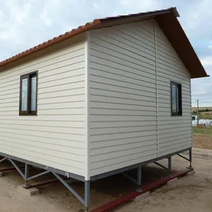 Case prefabbricate mobili/mobili 42 m2 con 2 camere da letto per campeggio/studio/case temporanee