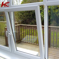 Vente en gros de fenêtres en verre pour maison Dernières fenêtres en verre trempé PVC français Fenêtres à battant Upvc