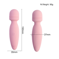 Starker Vibrationsstimulator mit 10 Geschwindigkeiten, Wasserdicht, Kabellos, Klitoris- und G-Punkt-Stimulator, Handgehaltener AV-Vibrator für Frauen