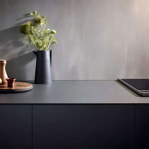 Panneau stratifié compact HPL 12mm gris <span class=keywords><strong>graphite</strong></span> solide antibactérien pour comptoir de plan de travail d'îlot de cuisine - Product Image 6