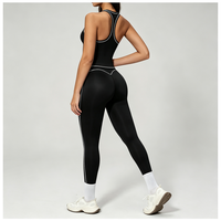 Ensemble de yoga 2 pièces en gros : Soutien-gorge de sport à maintien élevé et leggings taille haute moulants pour femme – Tenue de sport et fitness