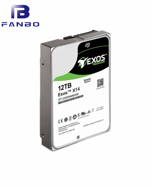 Exos X14 ST12000NM0008 12 TB Hard Drive - 3.5" Internal SATA