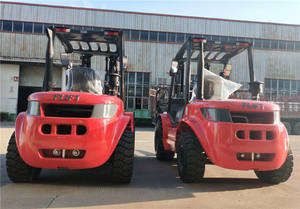 3 טון מחוספס terrian מלגזה עם 4 גלגלי כונן - Product Image 3