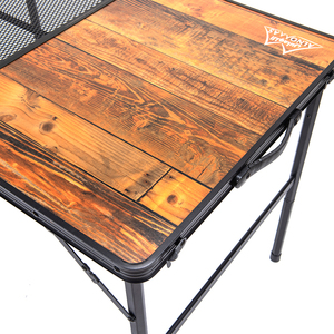 في الهواء الطلق معدن طاولة تخييم قابلة للطي ، المحمولة ، خفيفة الوزن ، التخييم الشواء الجدول المنزل أثاث لتناول الطعام الجدول الكلاسيكية الحديثة - Product Image 4