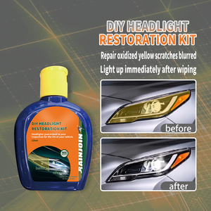 Kit <span class=keywords><strong>di</strong></span> Restauro Fari Auto 125ml Direttamente dalla <span class=keywords><strong>Fabbrica</strong></span>, Set RAINJOIN per Eliminazione Rapida <span class=keywords><strong>di</strong></span> Ingiallimento e Graffi - Product Image 4