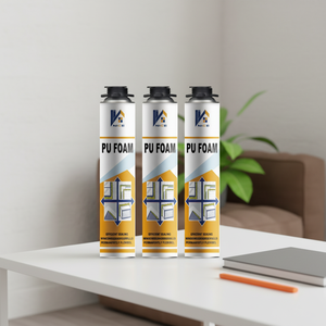 <strong>Waterproof</strong> White Polyurethane Foam <strong>Sealant</strong> Adhesive for Construction Door &amp; Window Use Blowing Agent Liquid Caulk <strong>Spray</strong> - Product Image 1