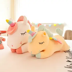 Unisex Cầu Vồng Unicorn Sang Trọng Thú Nhồi Bông Búp Bê Đồ Chơi Đa-Kích Cỡ (30/50/60/80/100 Cm) Với Mềm PP Bông Điền Cho Trẻ Em