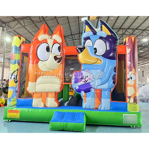 Kids Outdoor Trampoline Park <strong>Inflatable</strong> <strong>Bouncer</strong> with Obstacle Game Jumping Castle Combo for Fun Adventures - Product Image 6
