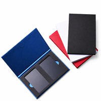 Boîte cadeau de luxe en carton pour cartes de crédit VIP, support magnétique rigide personnalisé pour cartes de visite professionnelles en métal avec logo