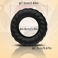 Vente en gros OEM ODM Retarder l'éjaculation Jouets adultes Pénis éjaculation Jouets sexuels Télécommande 10 modes Vibrant Sex Cock Ring