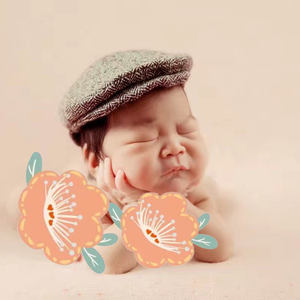Chapeau spécial de photographie, chapeau de bébé, chapeau de bébé, chapeau de nouveau-né et d'enfant - Product Image 6