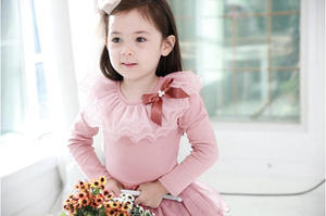 Ropa Infantil al por Mayor, Linda Camiseta de Manga Larga con Lazo para Niñas, de Proveedor Chino - Product Image 5