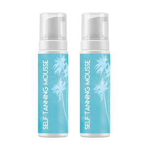 Mousse autobronzante corps effet bronzage doré à séchage rapide, végane, avec <span class=keywords><strong>crème</strong></span> bronzante foncée, marque distributeur - Product Image 4